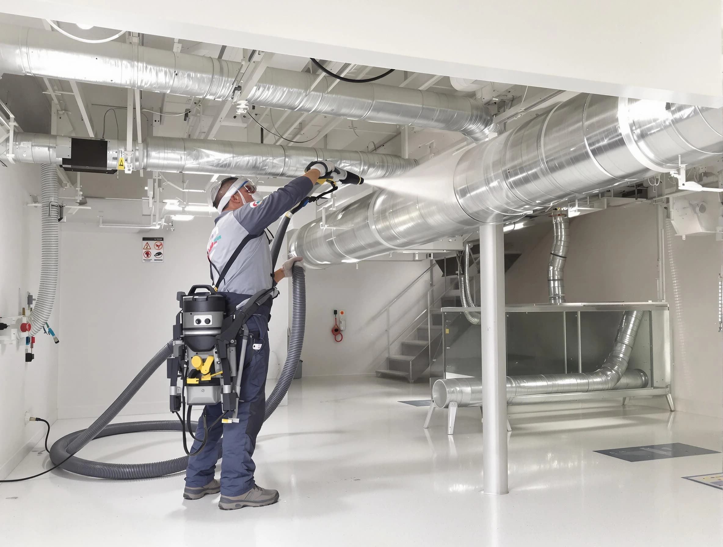 Professional central duct cleaning by Farmington Air Duct Cleaning in Farmington
