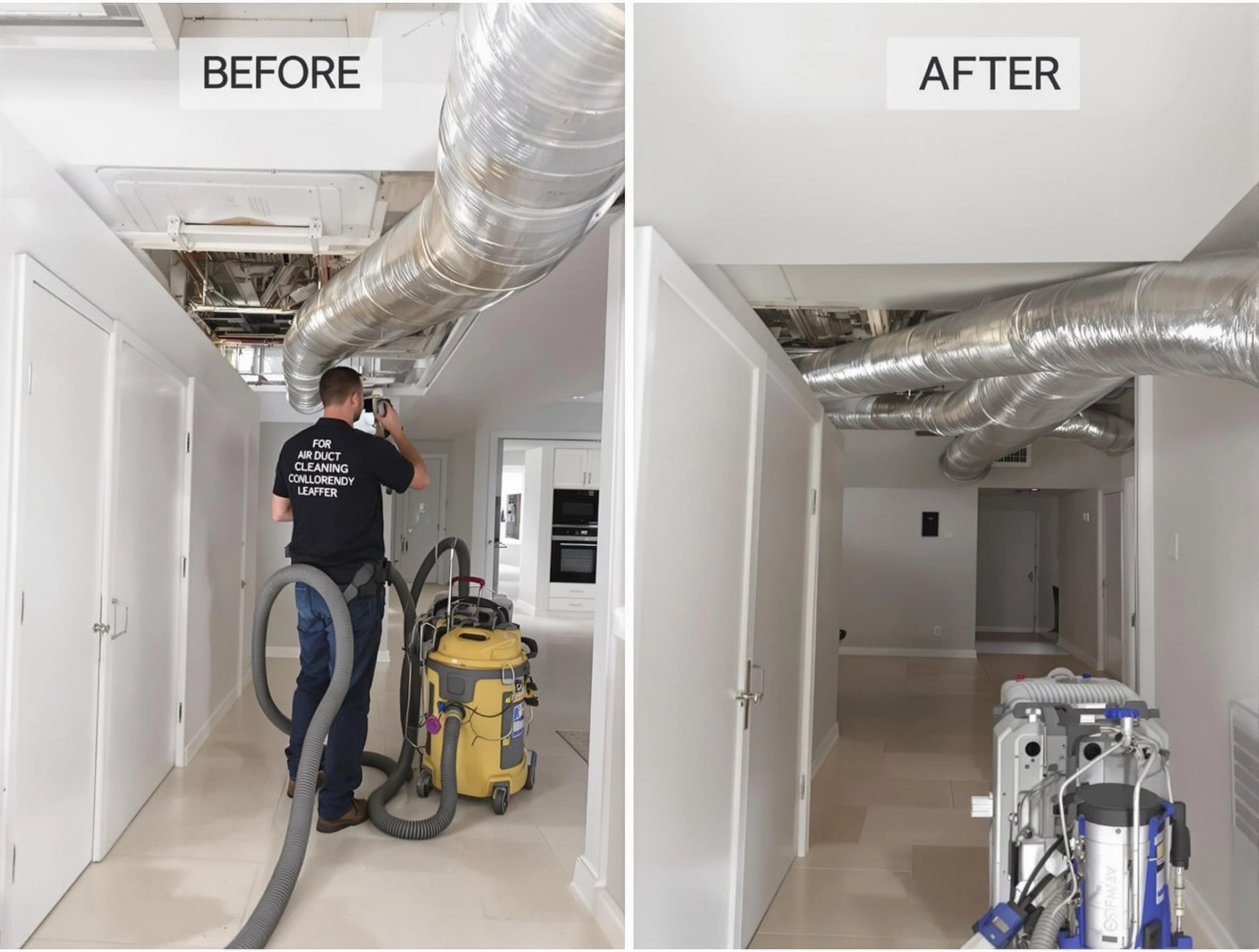 Farmington Air Duct Cleaning professional performing thorough air duct cleaning in Farmington