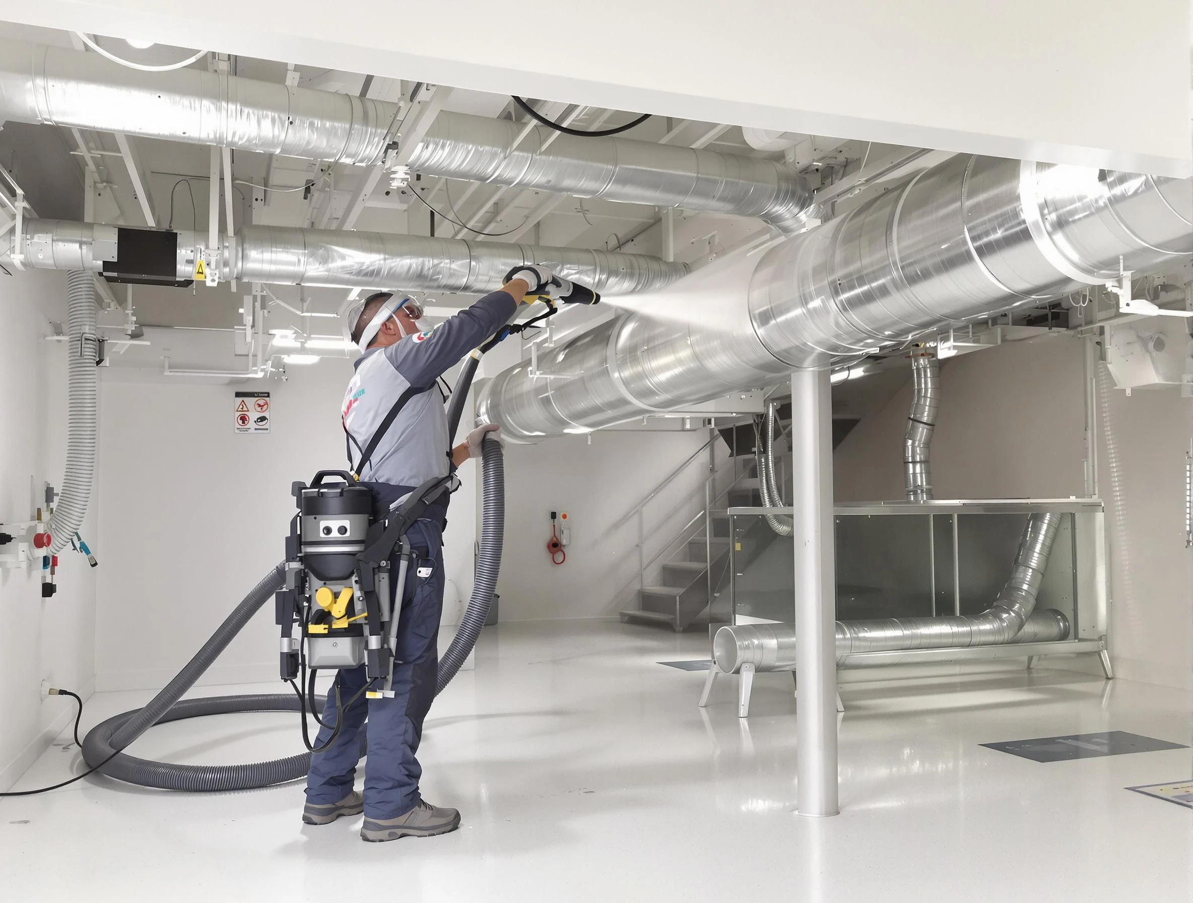 Professional central duct cleaning by Farmington Air Duct Cleaning in Farmington