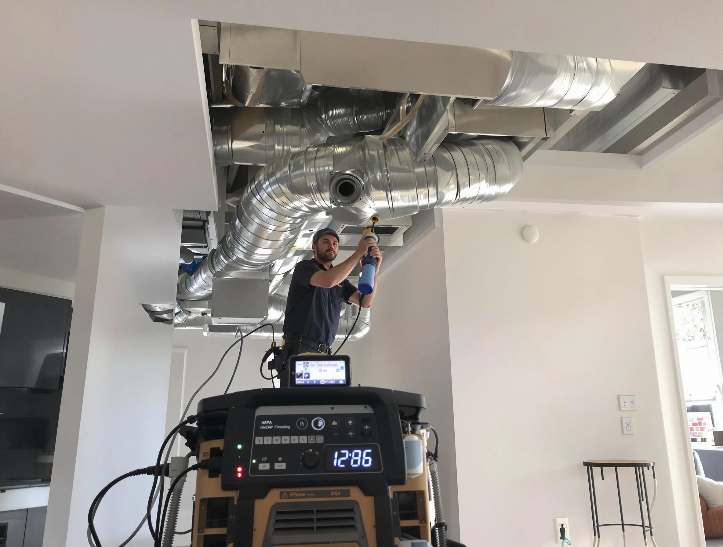 Advanced pure air duct cleaning by Farmington Air Duct Cleaning in Farmington
